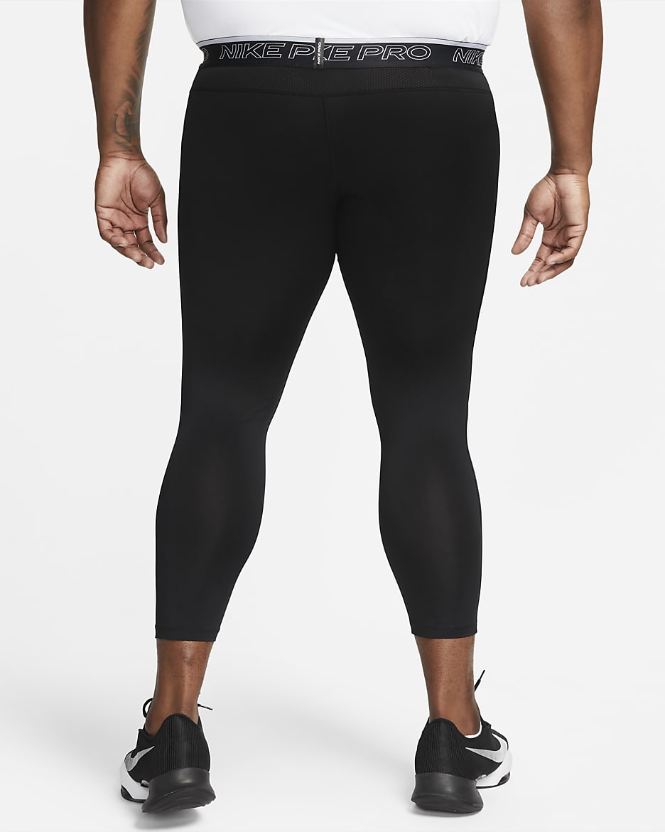 Mallas de 3 4 para hombre Nike Pro Dri FIT